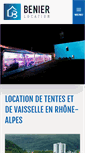 Mobile Screenshot of benier-location.fr